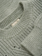 Lade das Bild in den Galerie-Viewer, Creamie-Strickpullover – Iceberg Green
