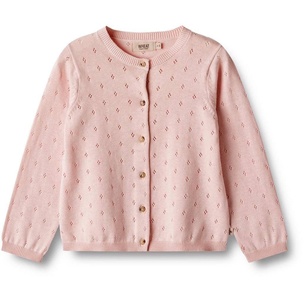 Wheat Maia strik Cardigan - Rose Ballet