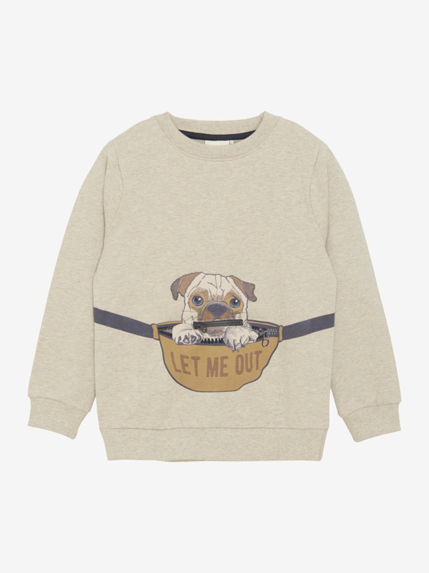 Minymo Sweatshirt LS - Beige Melange