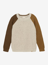 Indlæs billede til gallerivisning Minymo Strik Pullover - Beige Melange
