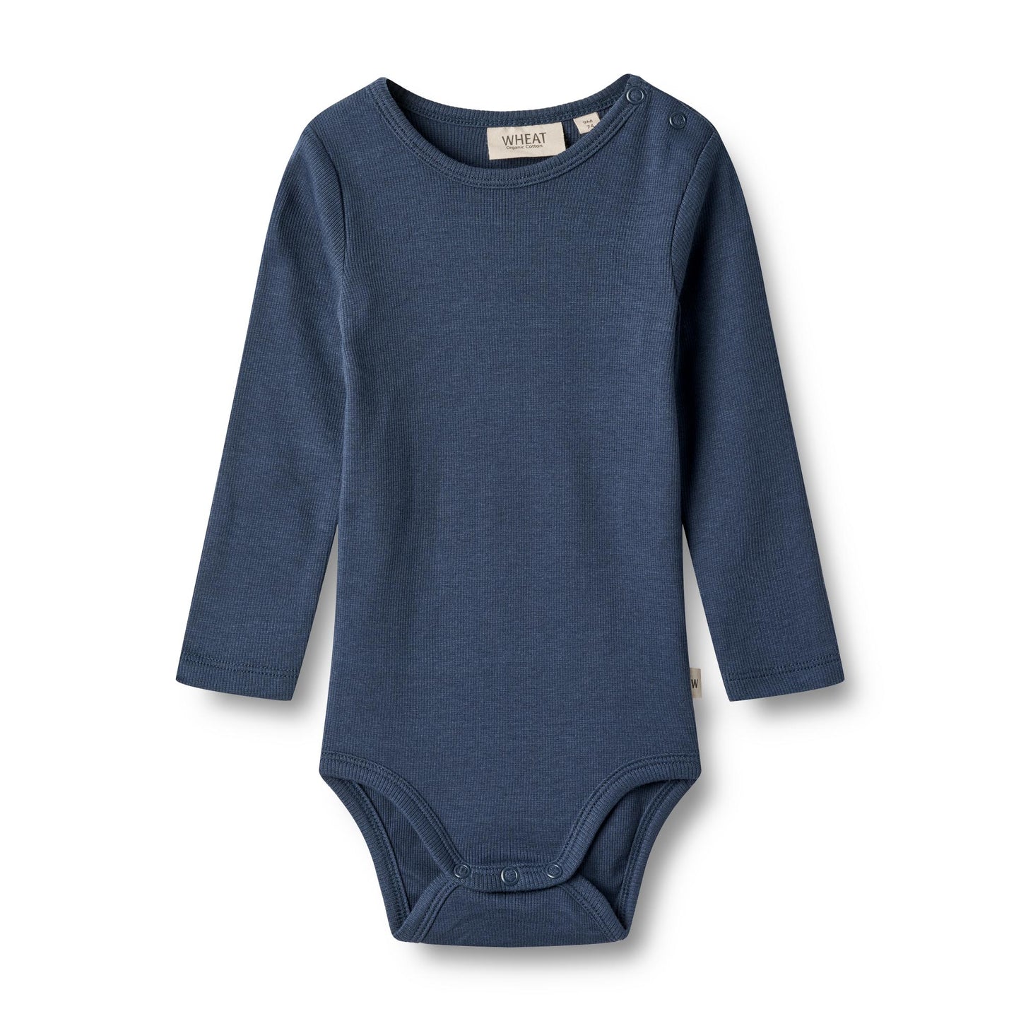 Wheat Rib body L/S - Blue waves