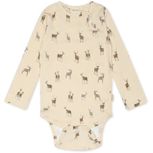 Lade das Bild in den Galerie-Viewer, Petit Piao Body L/S Bedruckt – Deer AOP
