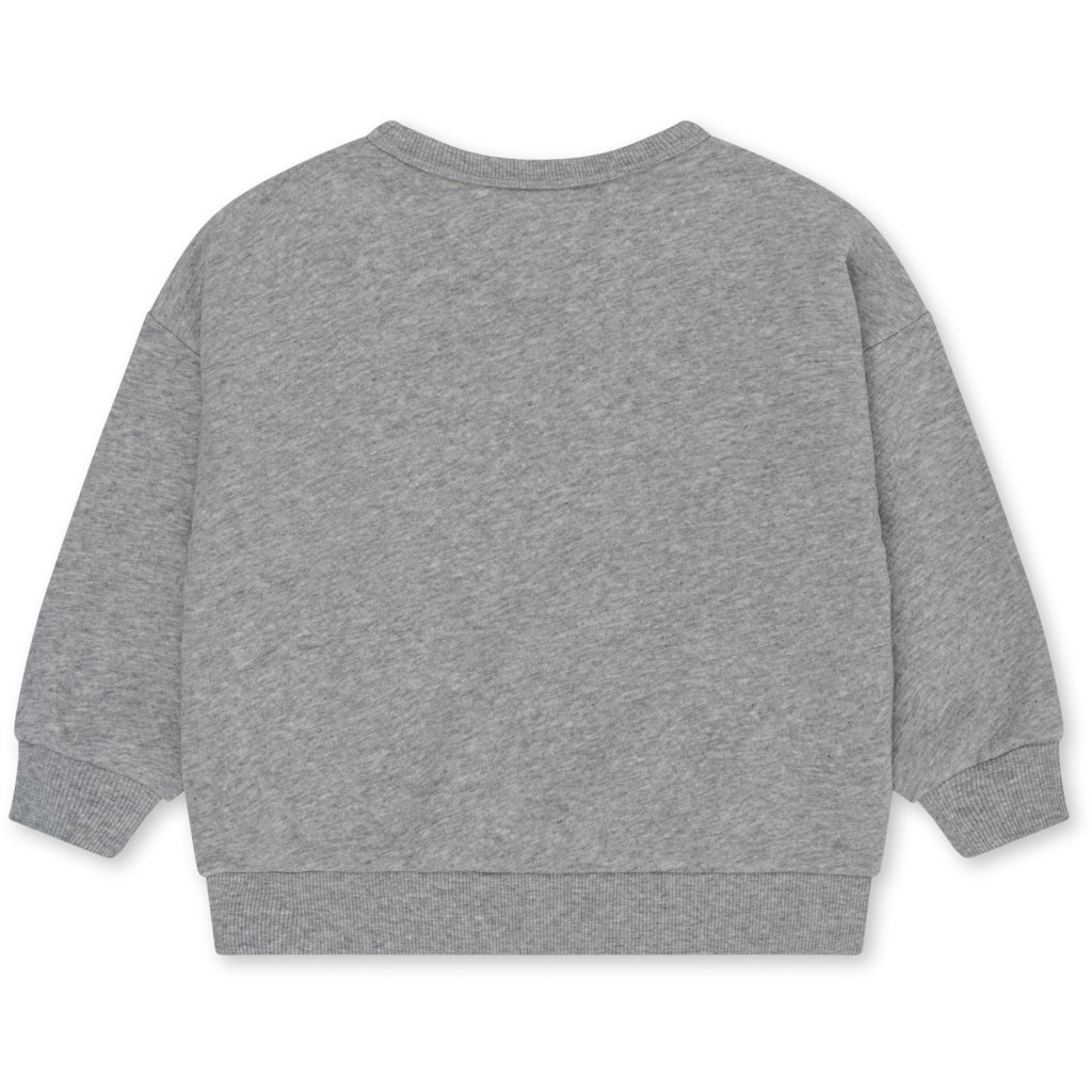 Konges Sløjd LOUPY LOU Sweatshirt - GREY MELANGE