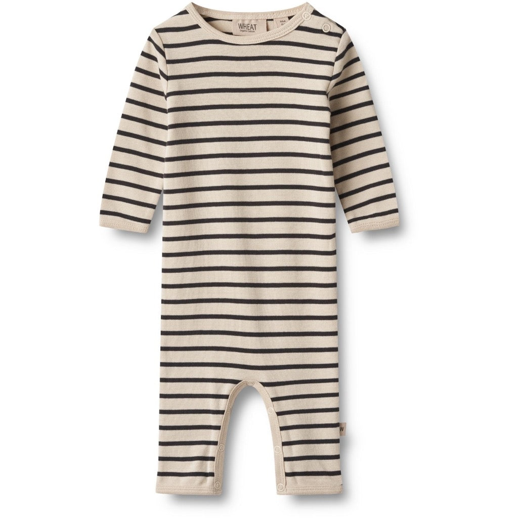 Wheat Theis Fullsuit LS – Navy stripe