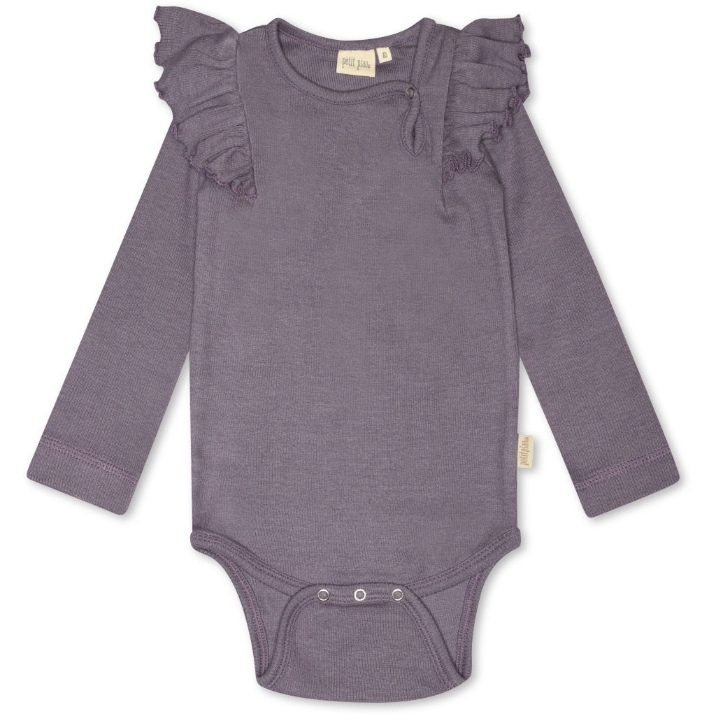 Petit Piao Modal Body L/S – Dusty Violet