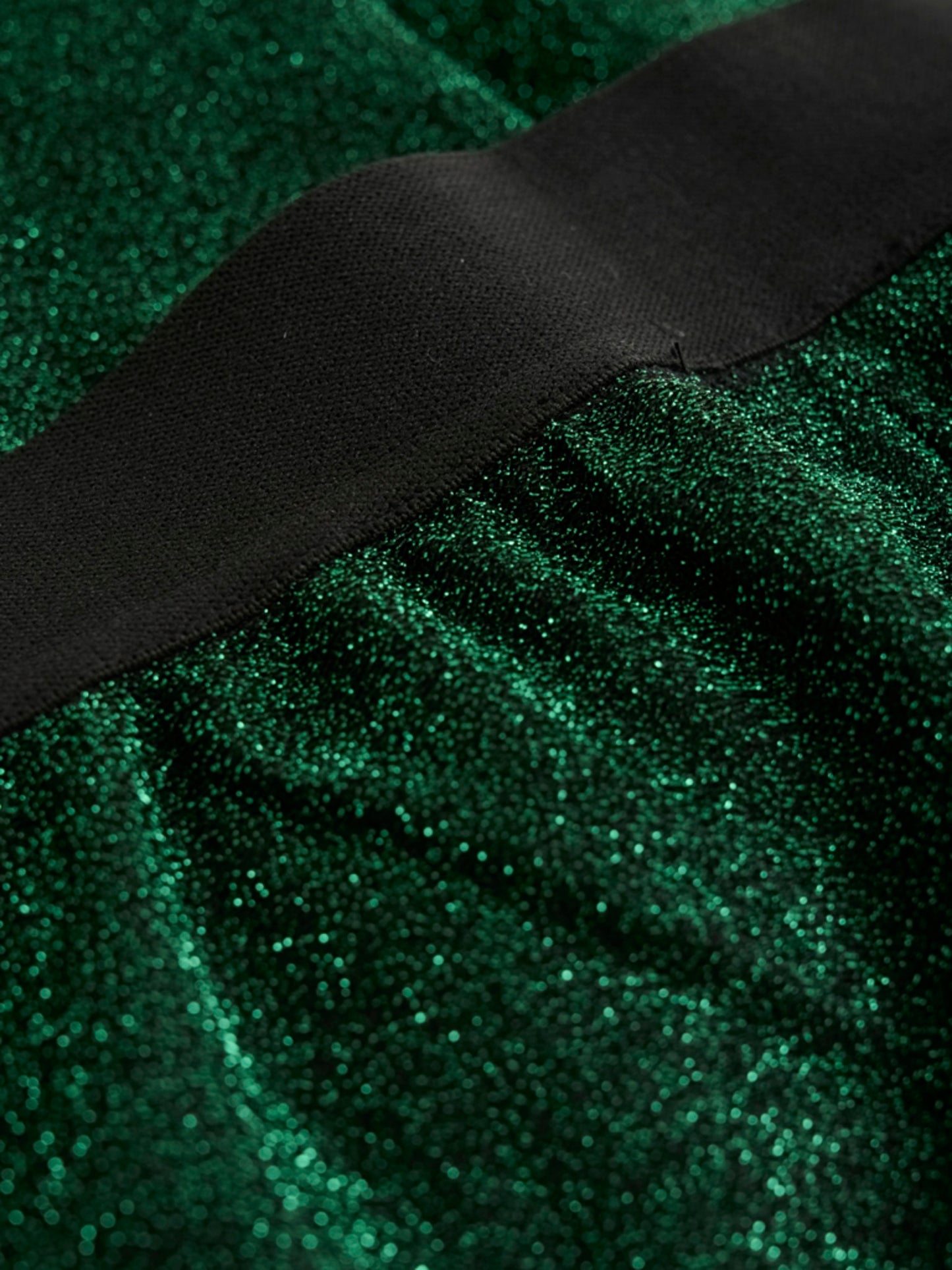 Creamie Glitter Bukser - Pine Green