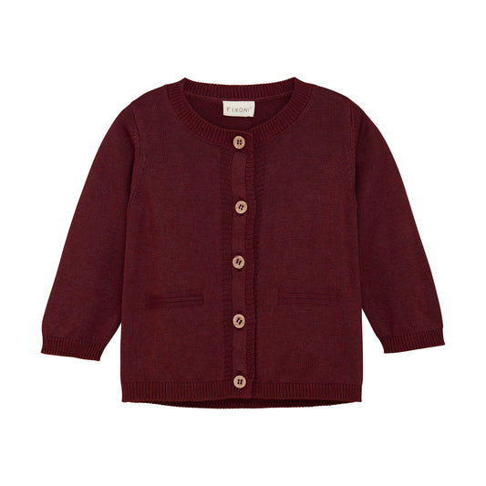 Fixoni Strik Cardigan - Syrah