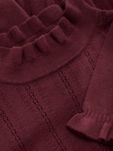 Lade das Bild in den Galerie-Viewer, Creamie-Strickkleid – Tawny Port
