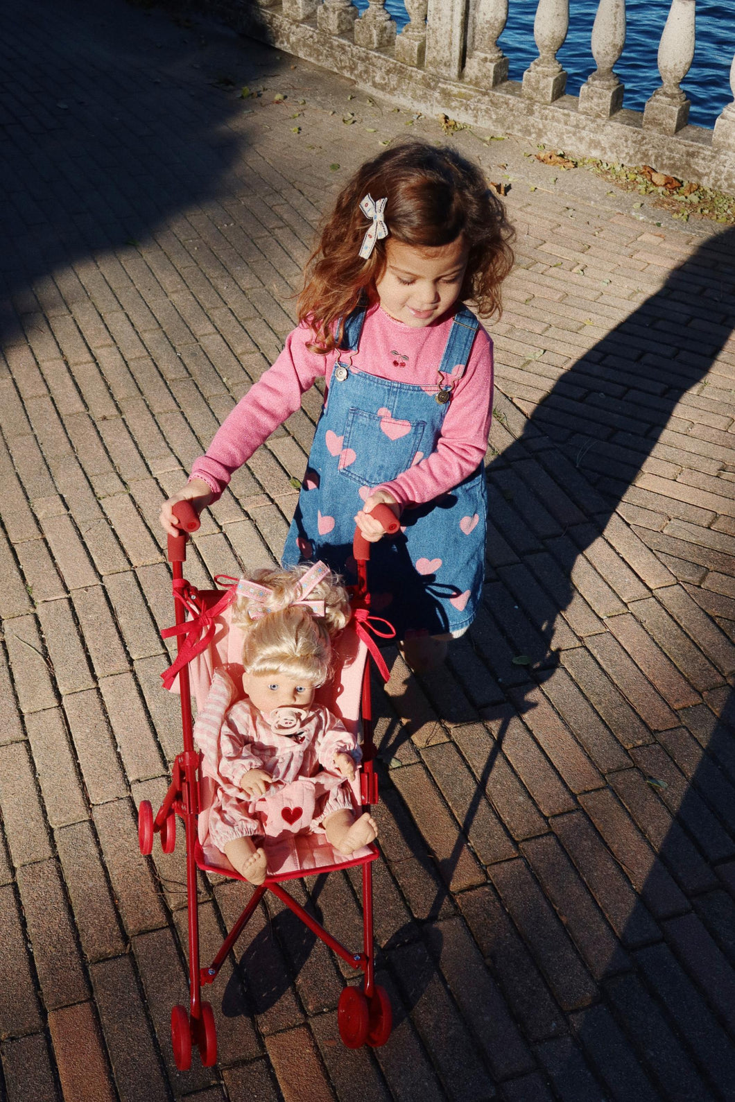 Konges Sløjd MAGOT SPENCER KLEID - BON COEUR ROSA