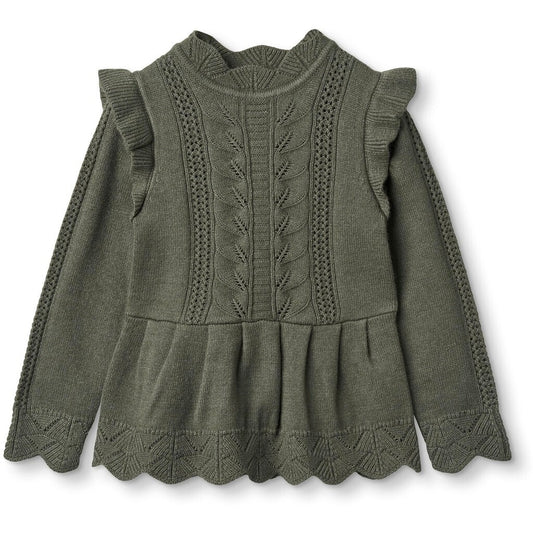 Fliink ALILLY PEPLUM Pullover –  Beetle