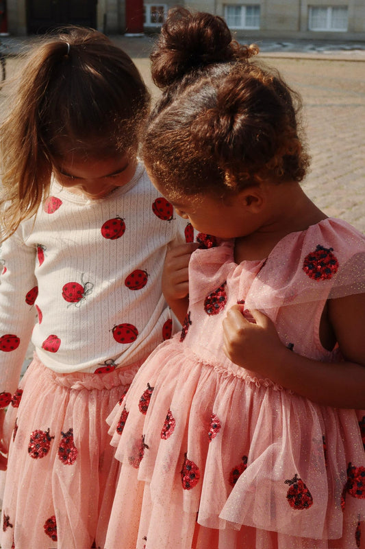 Konges Sløjd Yvonne Marienkäfer-Kleid –  Ladybug Sequin