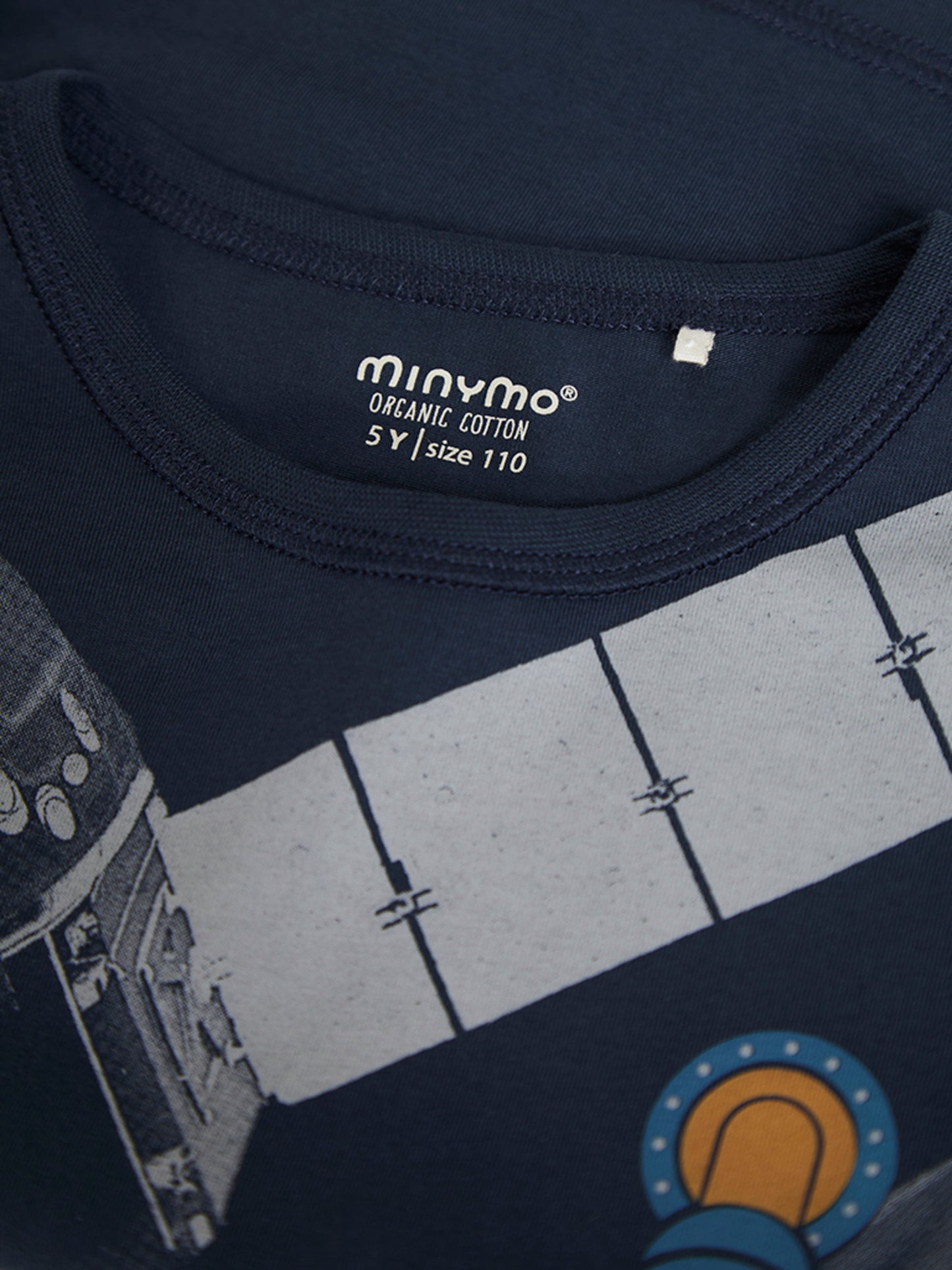 Minymo T-shirt LS-Blue Nights