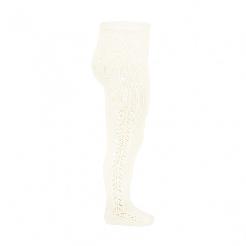 Condor Strumpfhose mit Muster - Offwhite